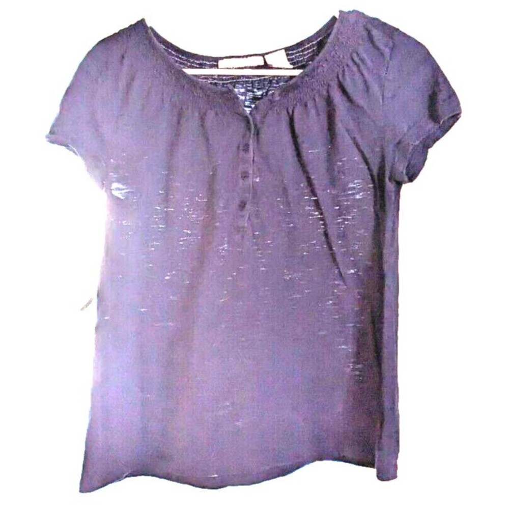 Hastings & Smith women's small denim shirt preowned